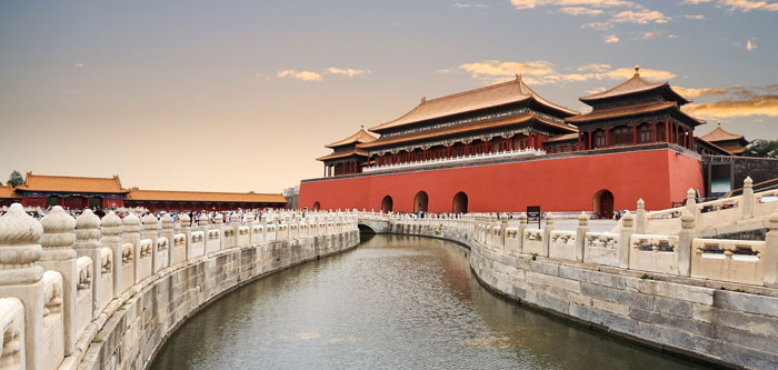 The Forbidden City in Beijing